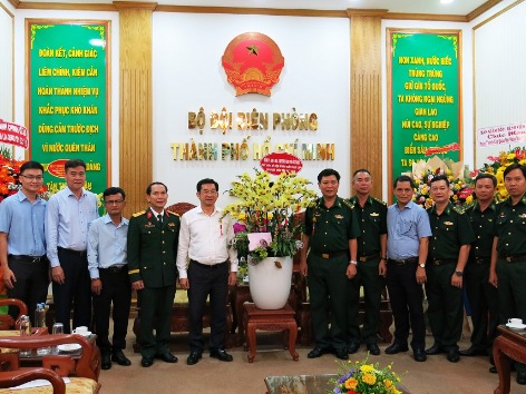 Lãnh đạo TP.Hồ Chí Minh thăm, chúc mừng Bộ đội Biên phòng